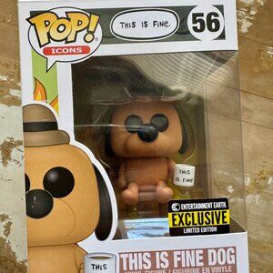 POP Icons This is Fine Dog (#56) in Original Box